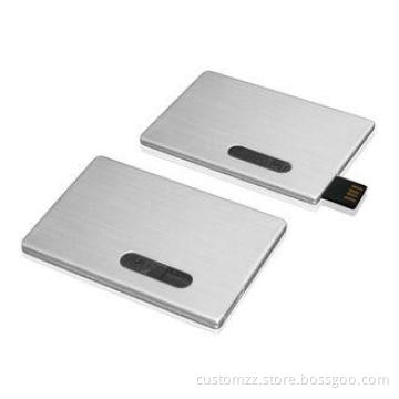 Personalized Credit Card USB Stick Metal Advertising With L